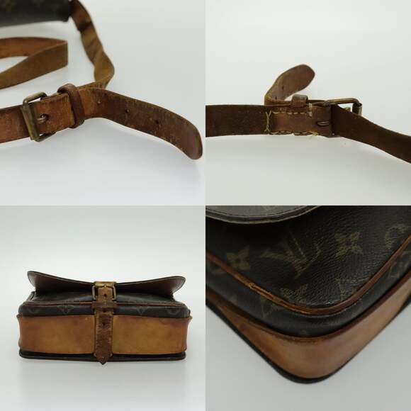 LOUIS VUITTON Monogram Cartouchiere MM Shoulder Bag M51253 - Picture 10 of 13